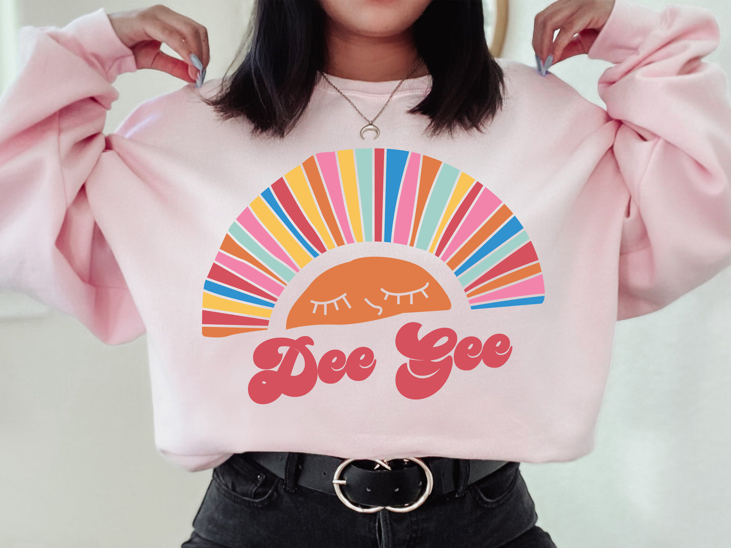 Delta Gamma Sunshine Sorority Sweatshirt _ 3318g