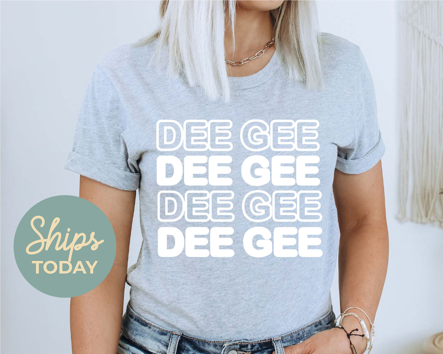 Delta Gamma Bold Bubble Letter Sorority T-shirt _ 2223g