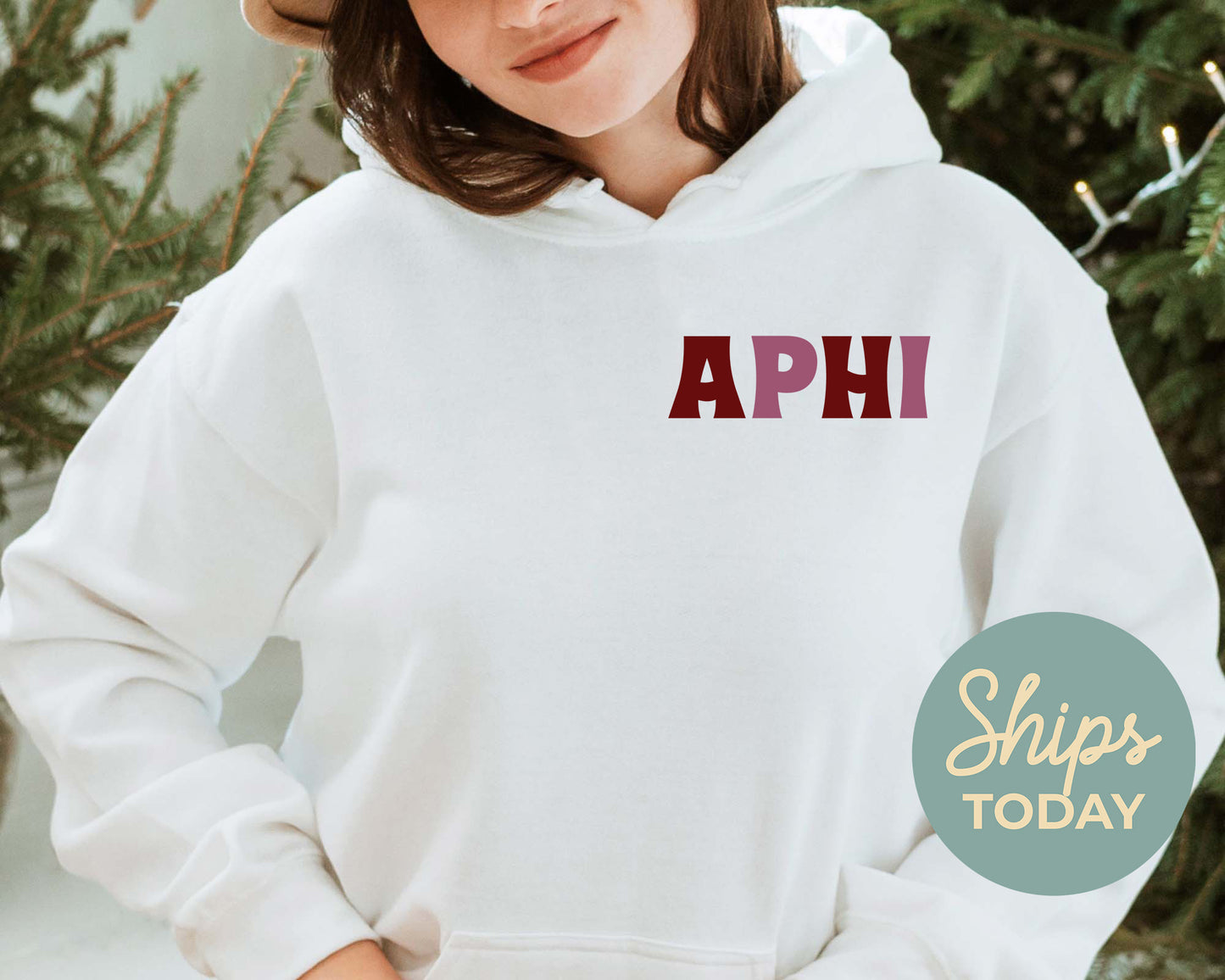 Alpha Phi Say it Back Sorority Hoodie _ 33377g
