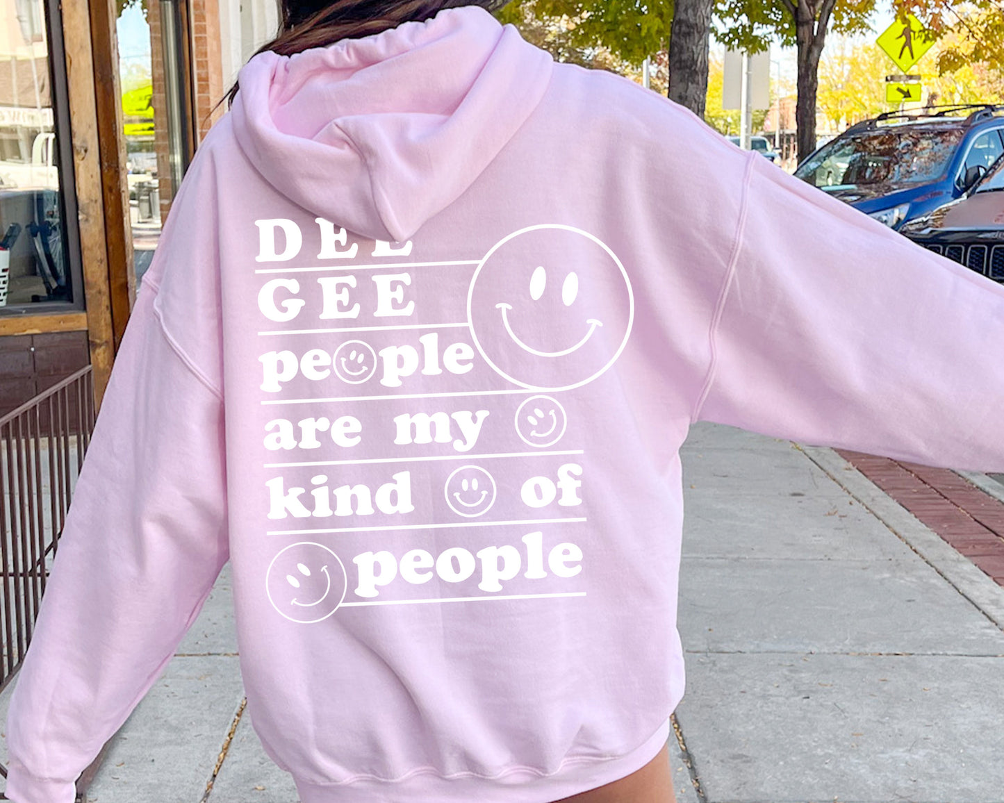 Delta Gamma My Kind of People Sorority Hoodie _ 33269g