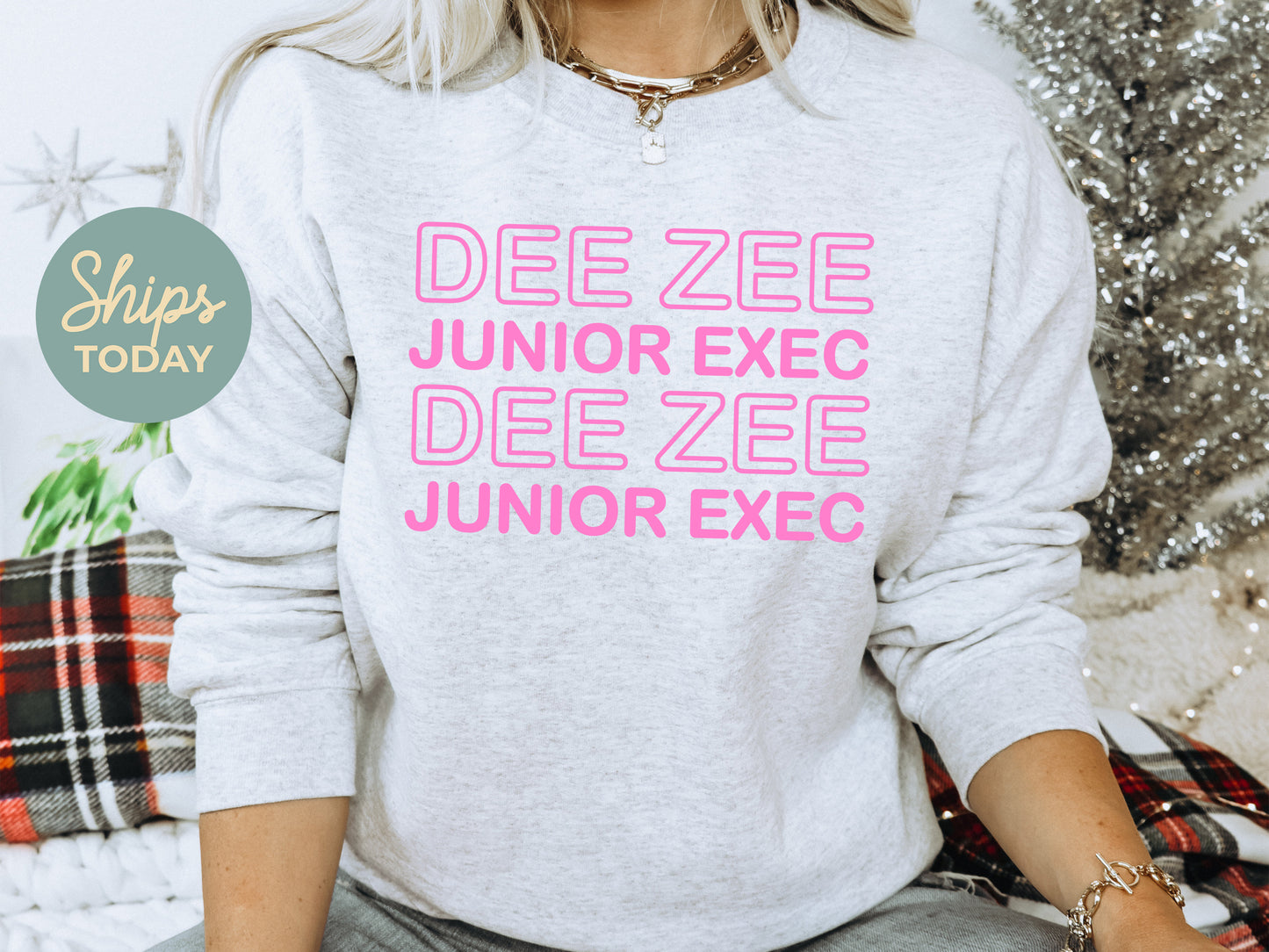 Delta Zeta Junior Exec Sorority Sweatshirt _ 30939g