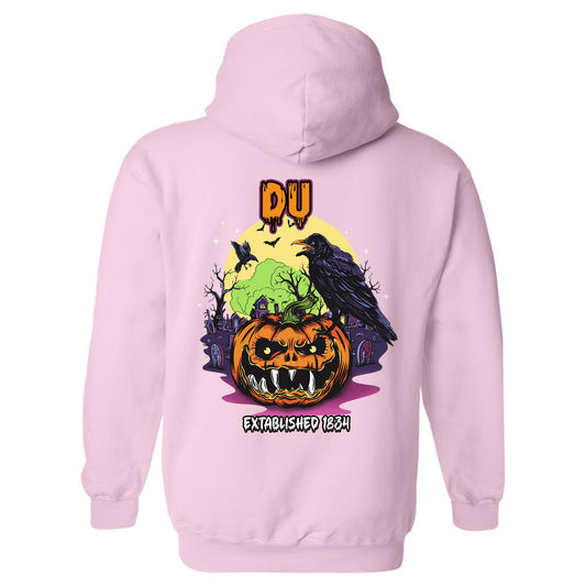 Delta Upsilon Halloween Bats Fraternity Hoodie _ 36261g