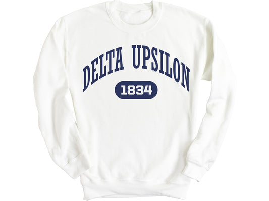 Delta Upsilon Fraternal Arch Fraternity Sweatshirt _ 917g
