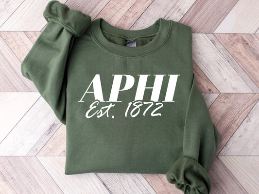 Alpha Phi Mom Sorority Sweatshirt _ 30822g