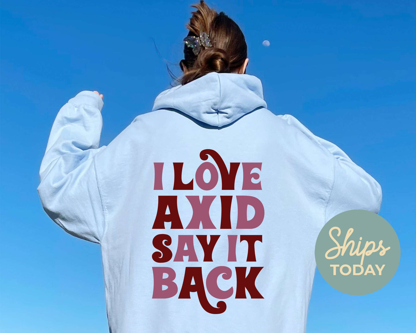 Alpha Xi Delta Say it Back Sorority Hoodie _ 33380g