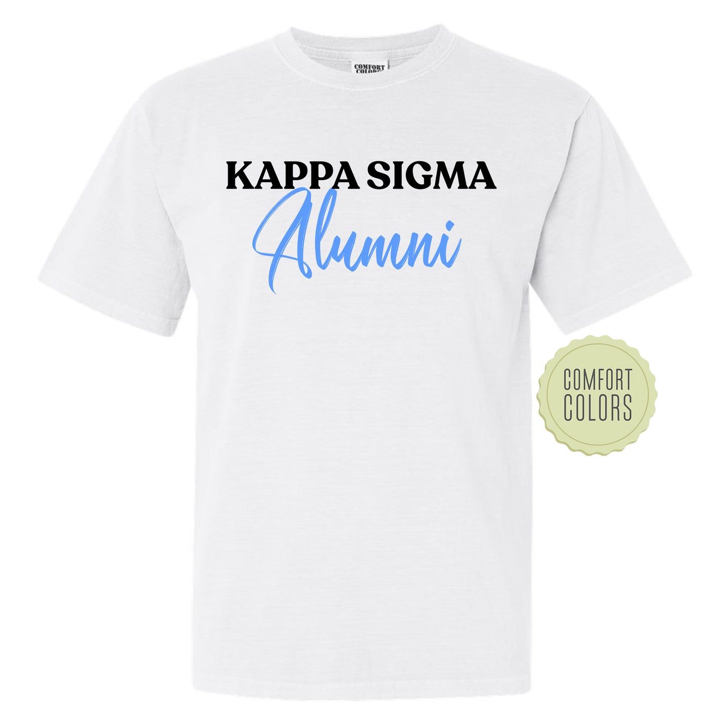Kappa Sigma Alumni Comfort Colors Fraternity T-shirt _ 30772g