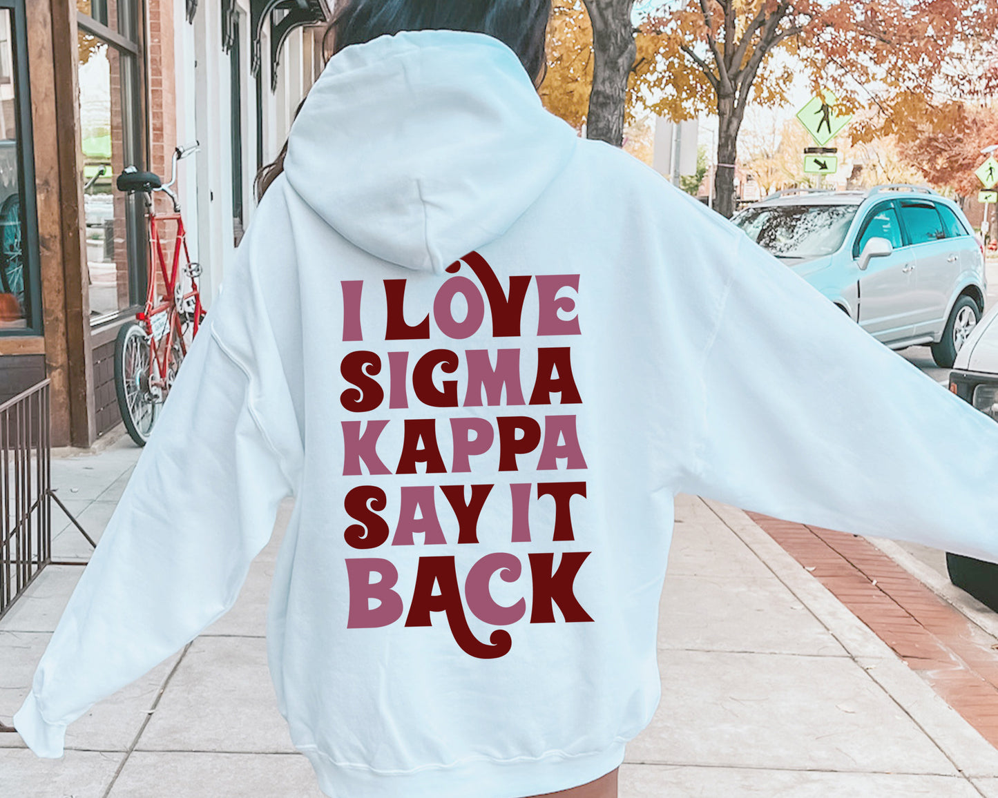 Sigma Kappa Say it Back Sorority Hoodie _ 33394g
