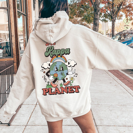Kappa Kappa Gamma Kinder Planet Sorority Hoodie _ 35428g