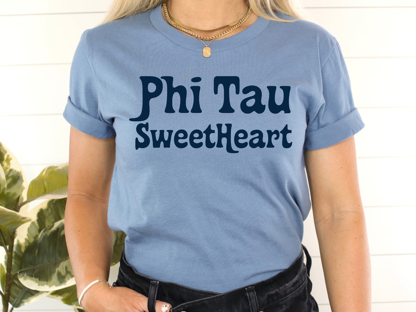 Phi Kappa Tau Trendy Sweetheart Fraternity T-shirt _ 2005g