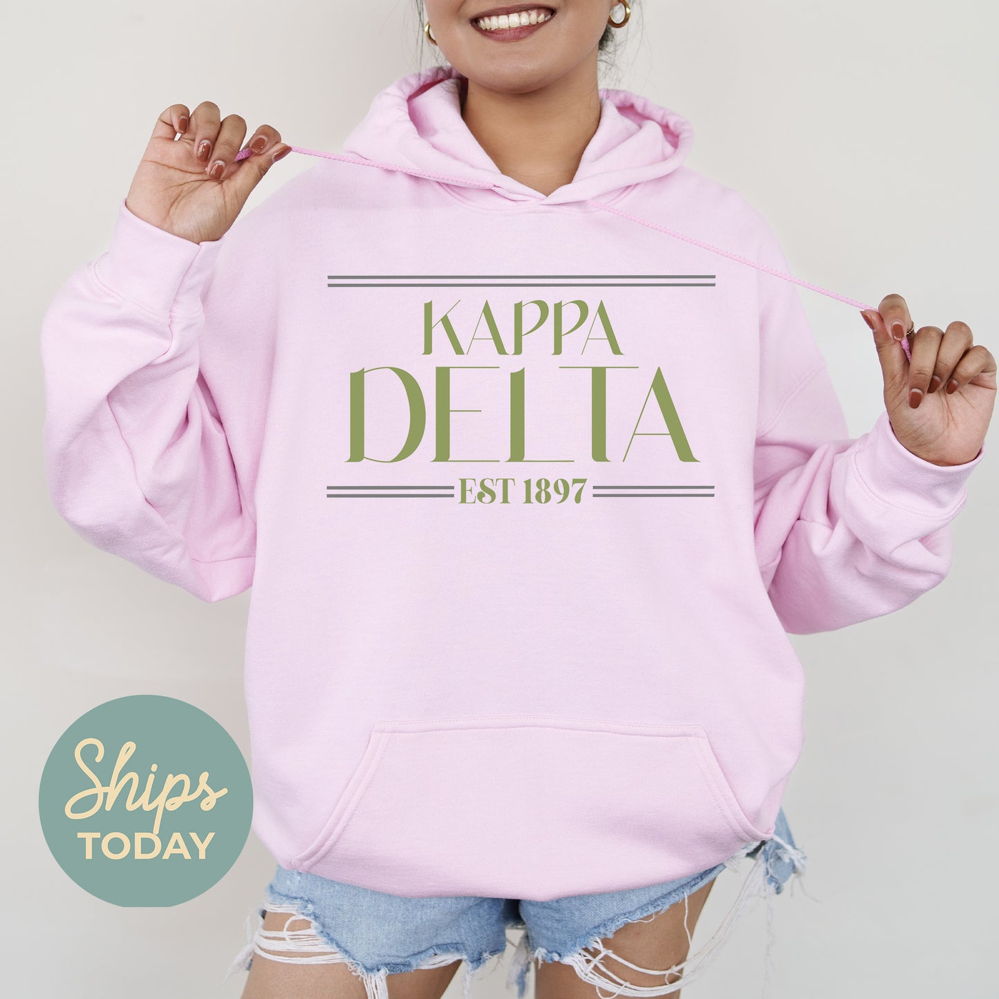 Kappa Delta Greek Harmony Sorority Hoodie _ 34980g