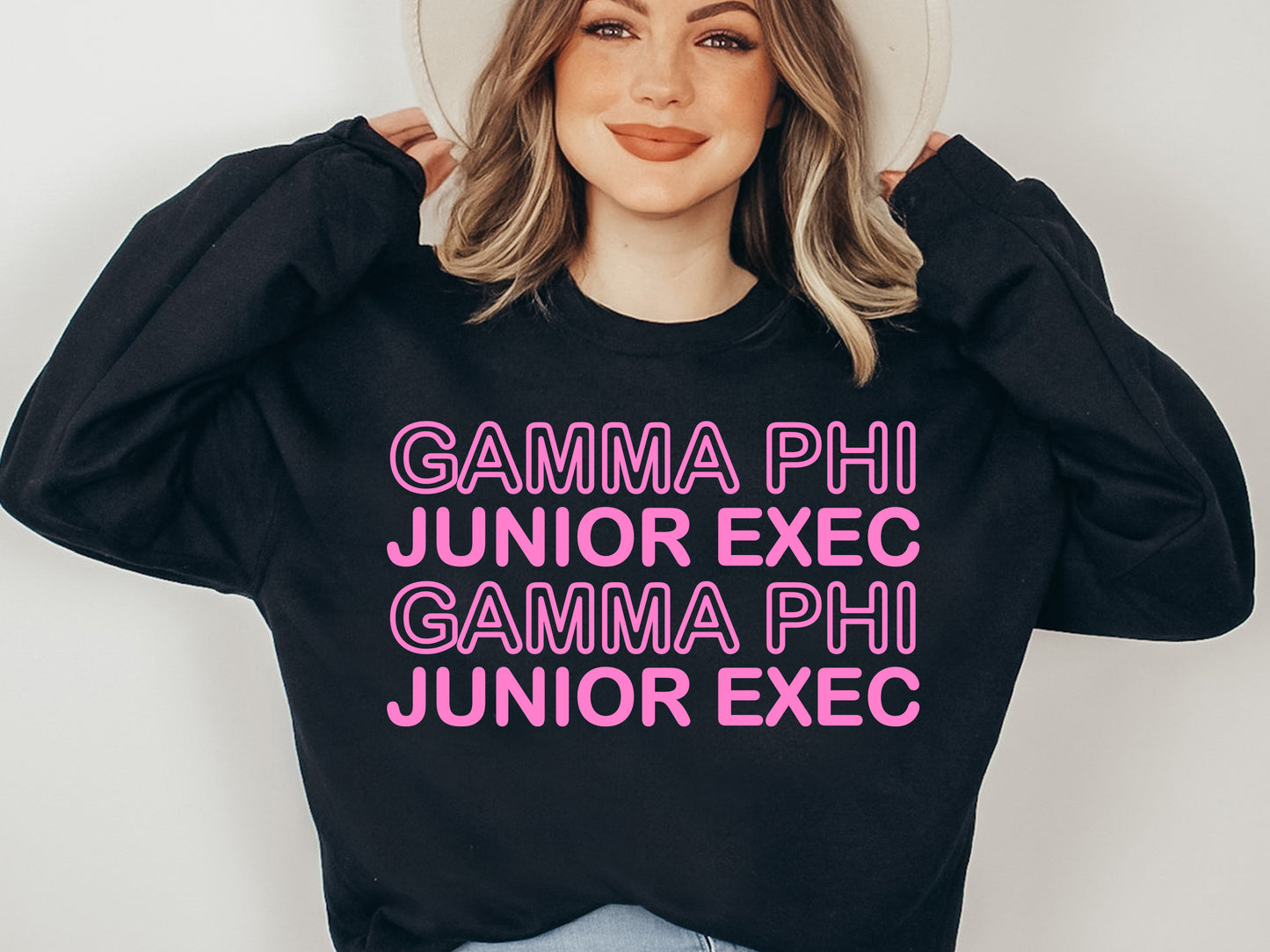 Gamma Phi Beta Junior Exec Sorority Sweatshirt _ 30940g