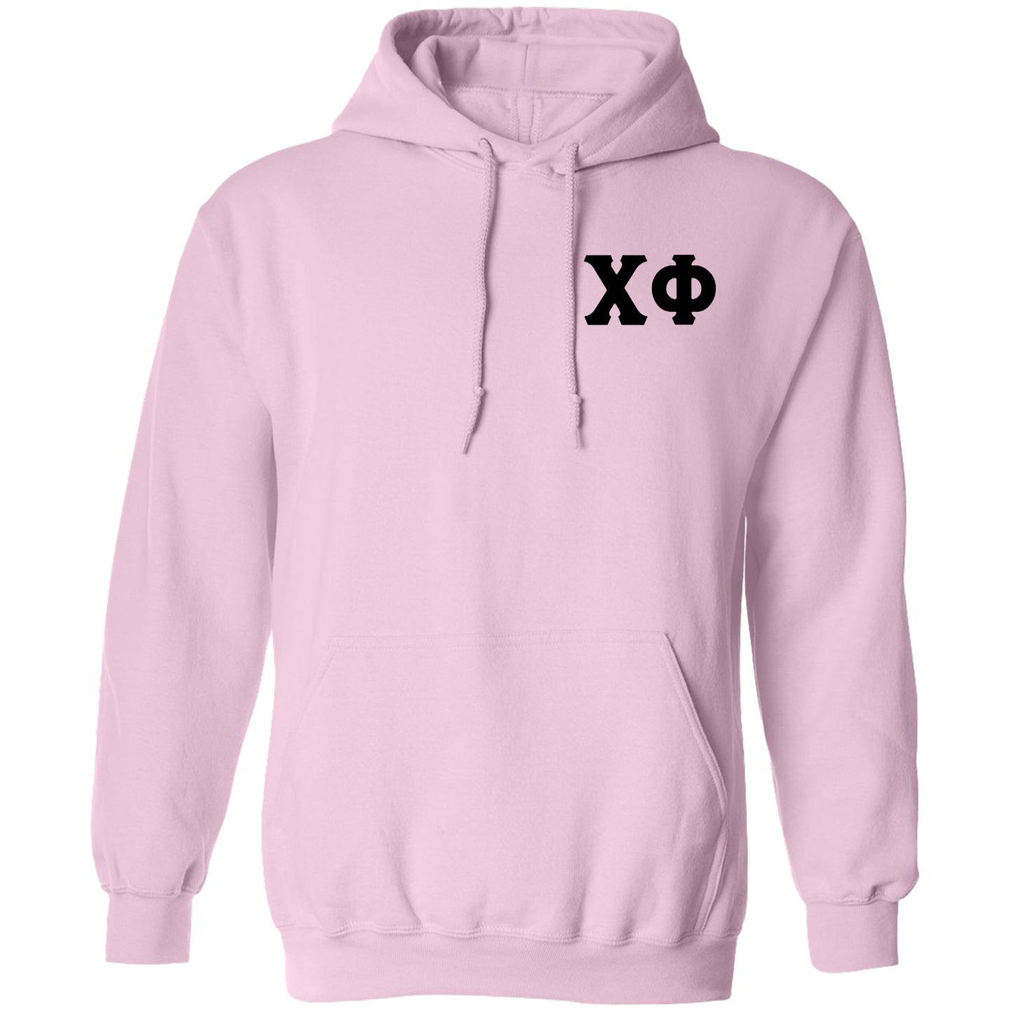 a pink hoodie with the word xo on it