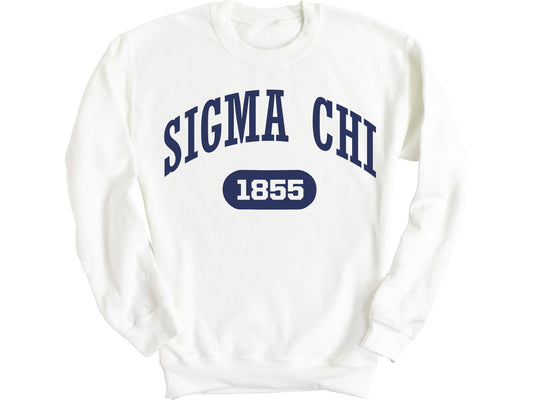 Sigma Chi Fraternal Arch Fraternity Sweatshirt _ 930g