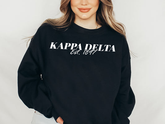 Kappa Delta Mom Sorority Sweatshirt _ 30833g