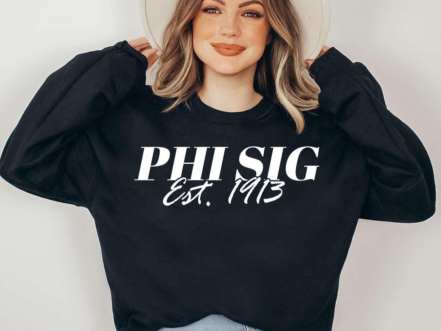 Phi Sigma Sigma Mom Sorority Sweatshirt _ 30836g