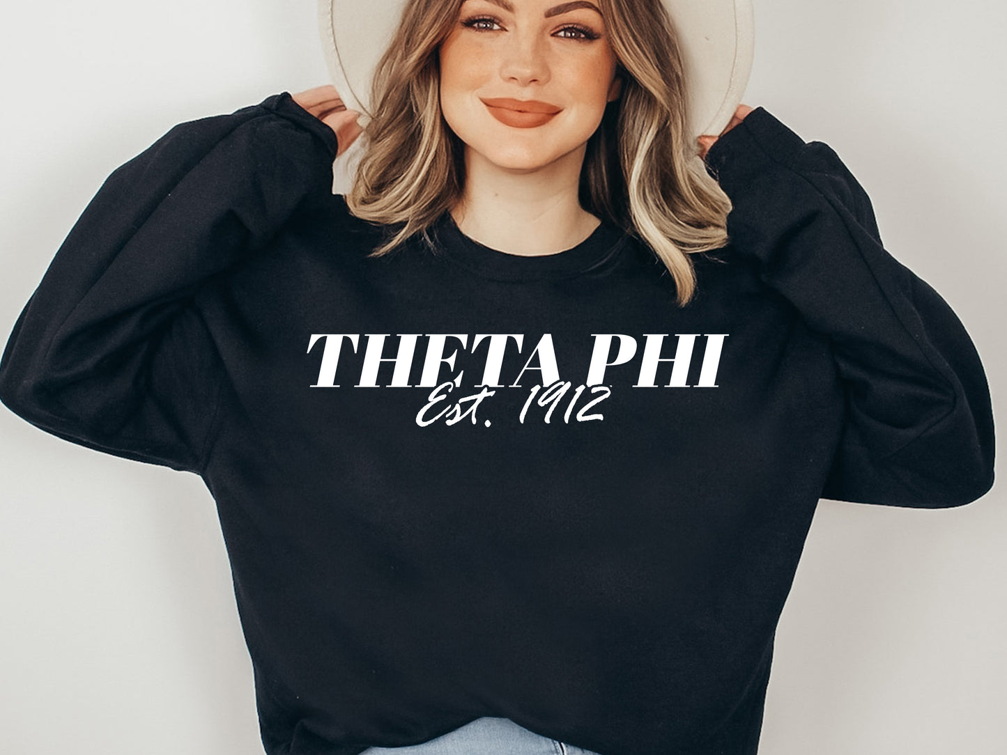 Theta Phi Alpha Mom Sorority Sweatshirt _ 30841g