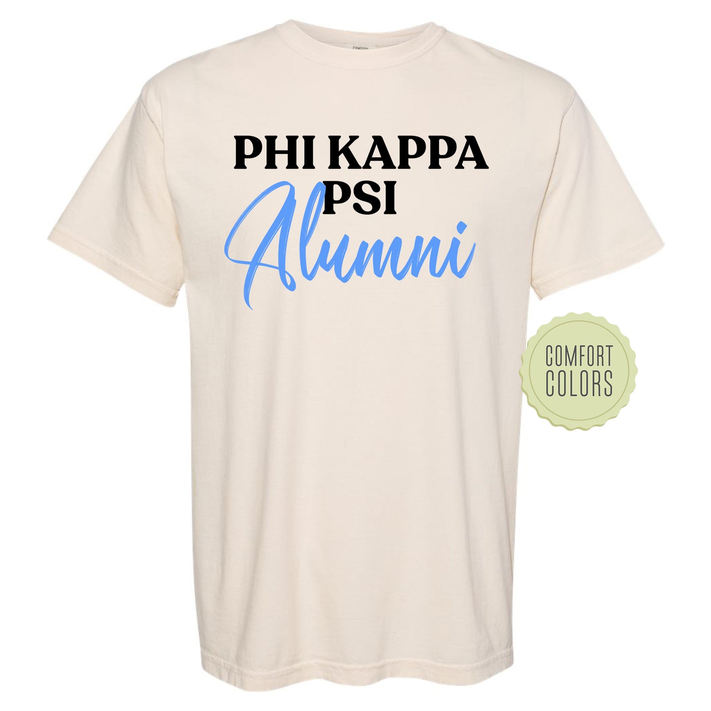 Phi Kappa Psi Alumni Comfort Colors Fraternity T-shirt _ 30775g