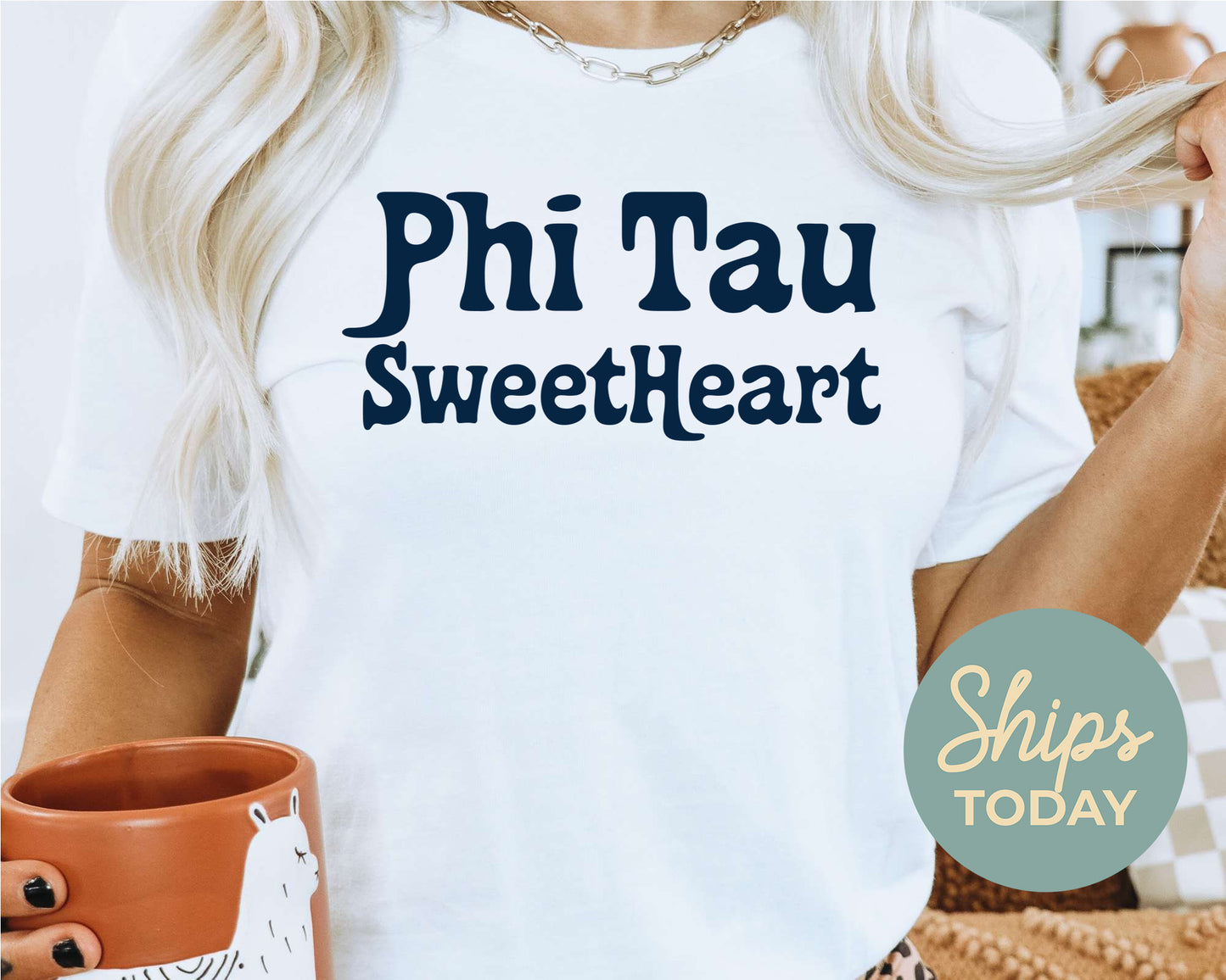 Phi Kappa Tau Trendy Sweetheart Fraternity T-shirt _ 2005g