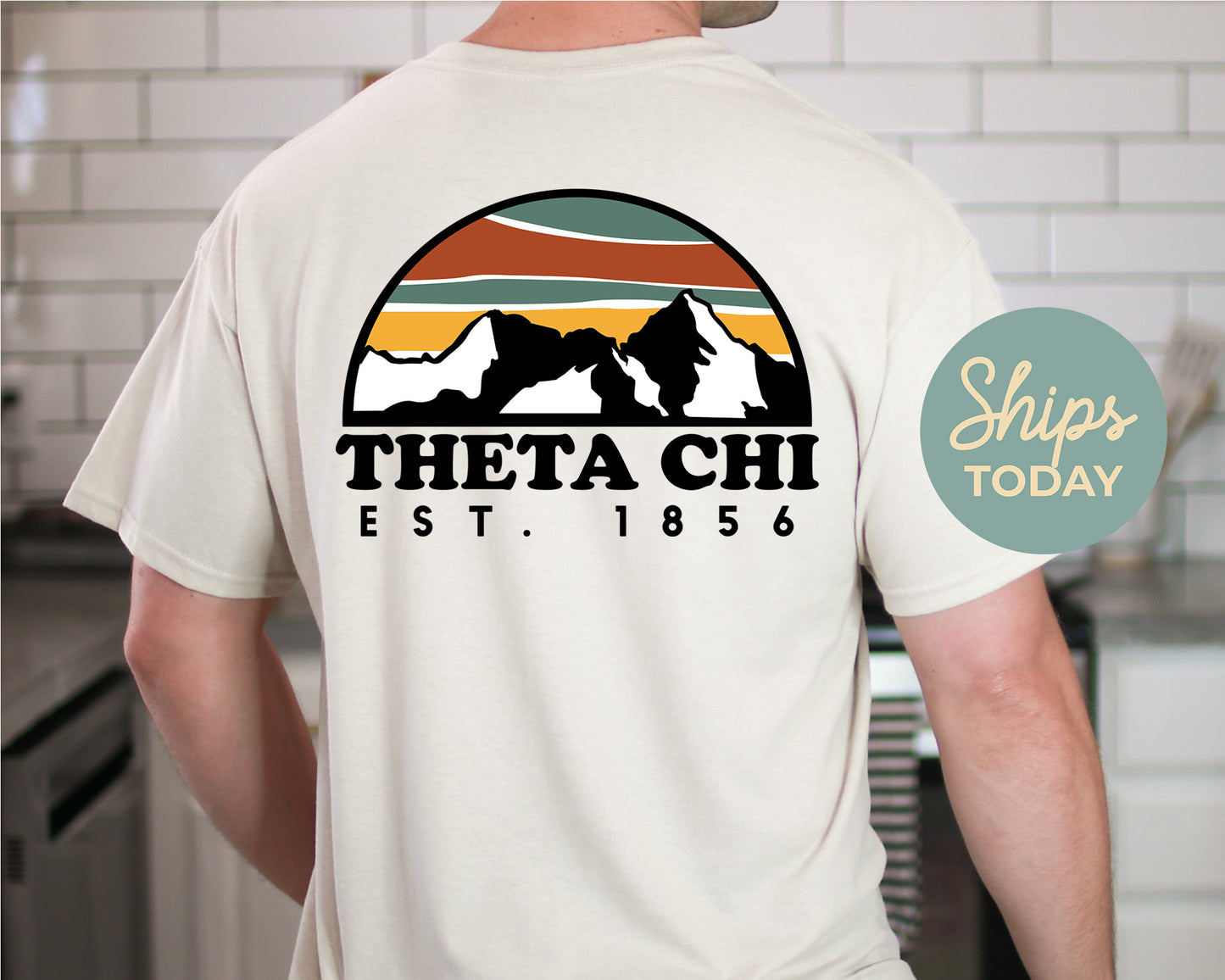 Theta Chi Fraternal Summit Fraternity T-shirt _ 31673g