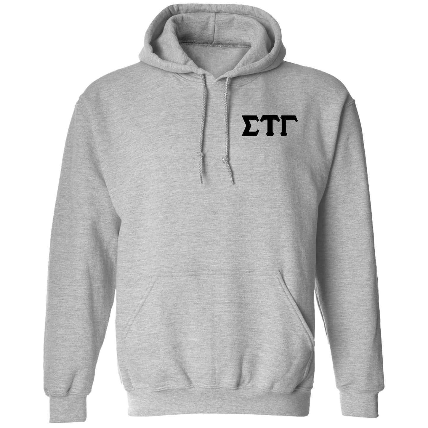 a grey hoodie with the word et on it