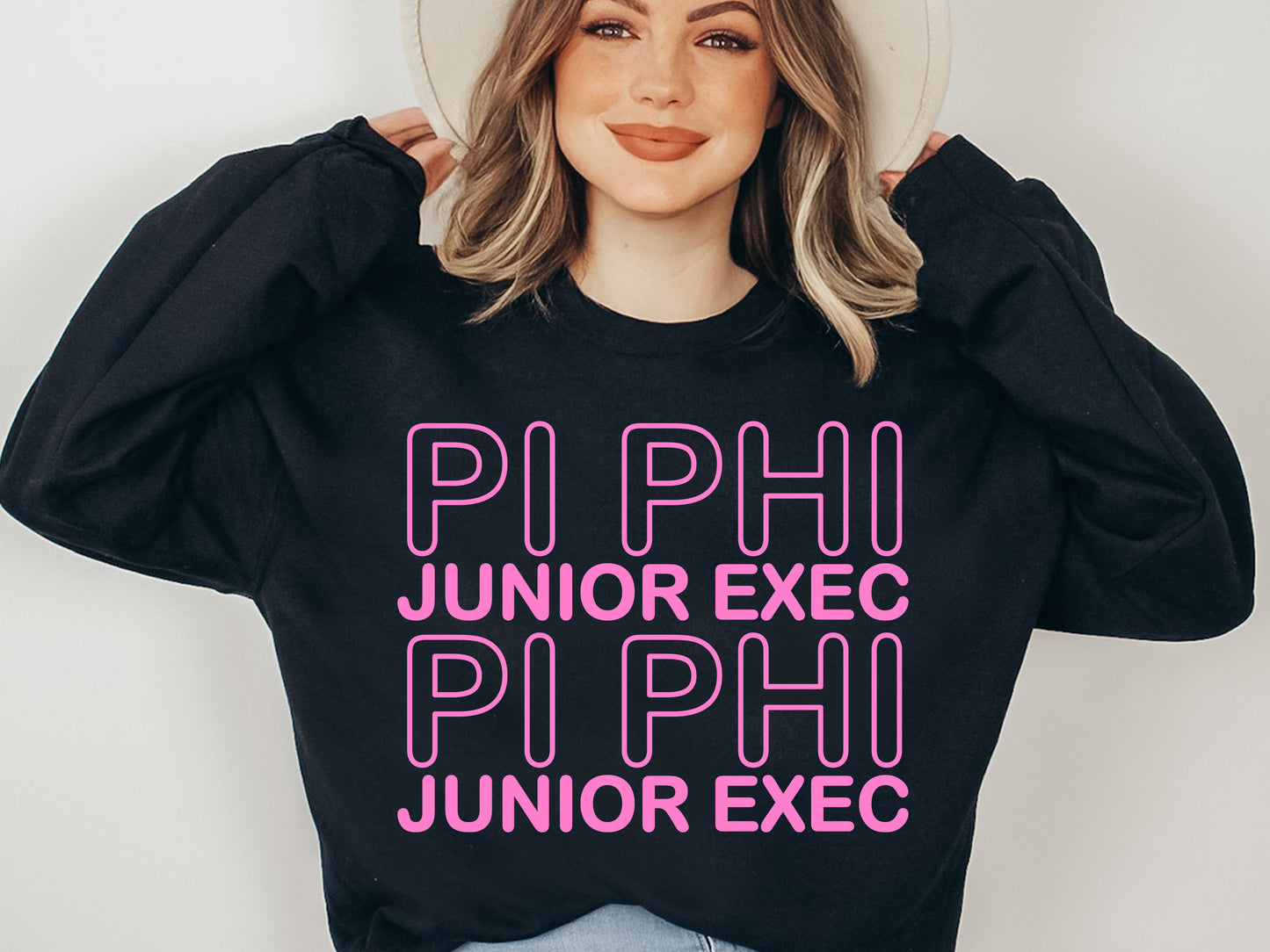 Pi Beta Phi Junior Exec Sorority Sweatshirt _ 30946g