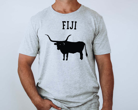 FIJI Long Horn Fraternity T-shirt _ 1534g