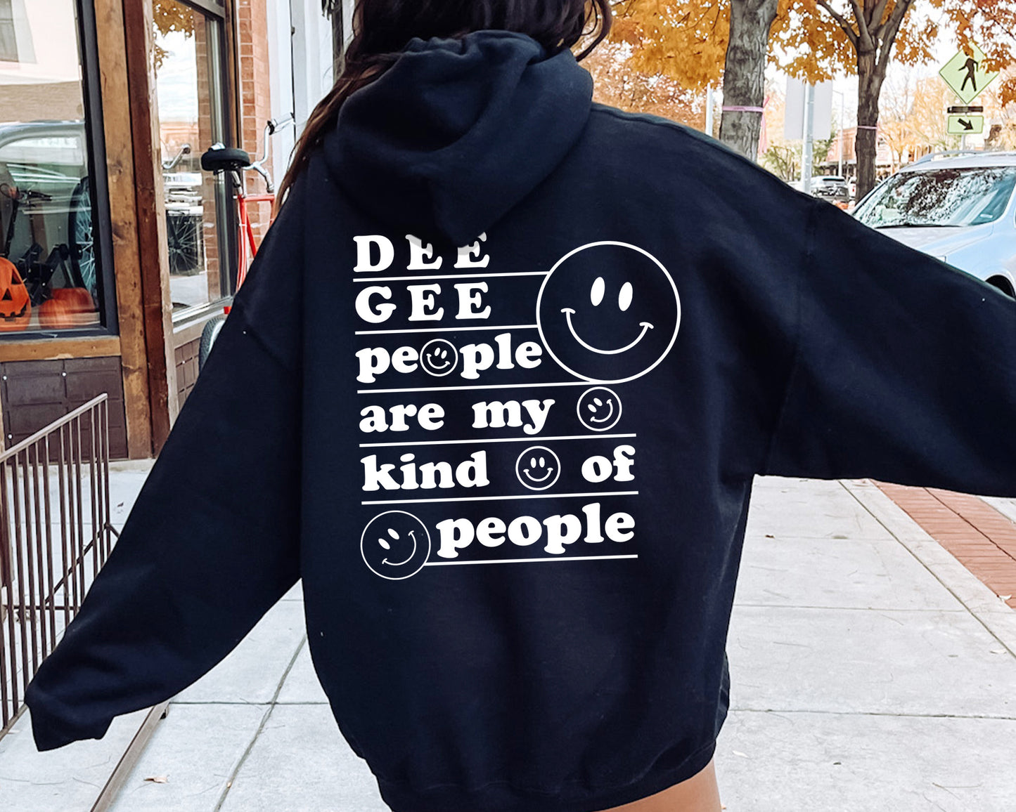 Delta Gamma My Kind of People Sorority Hoodie _ 33269g