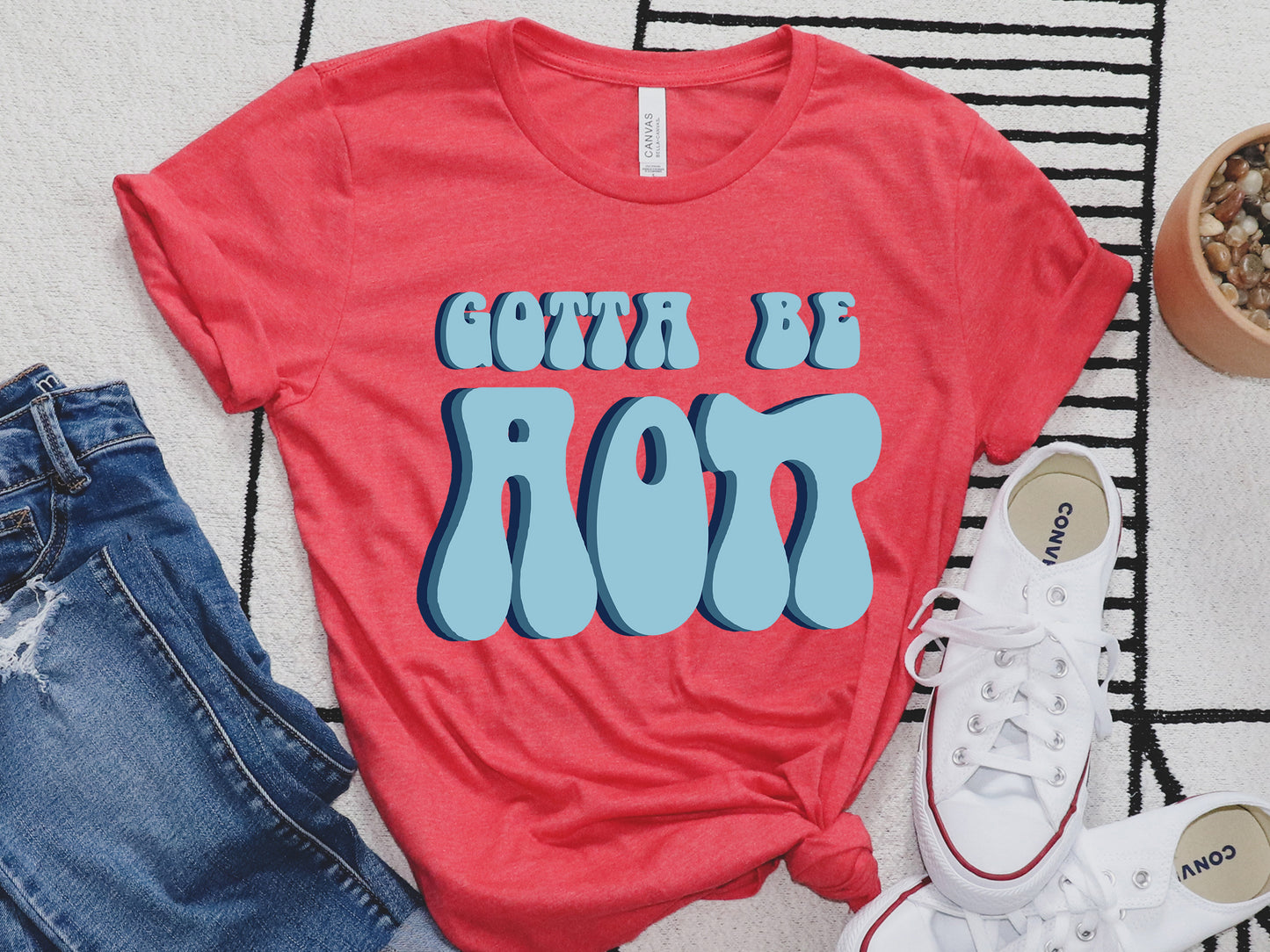 Alpha Omicron Pi They've Gotta Be Sorority T-shirt _ 340g