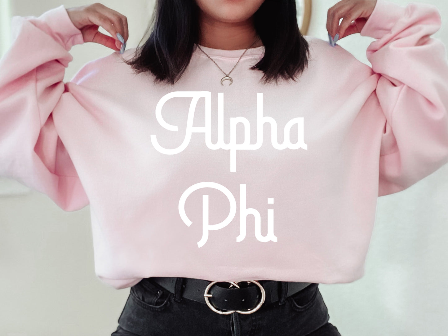 Alpha Phi All About That Pop Sorority Sweatshirt _ 2686g