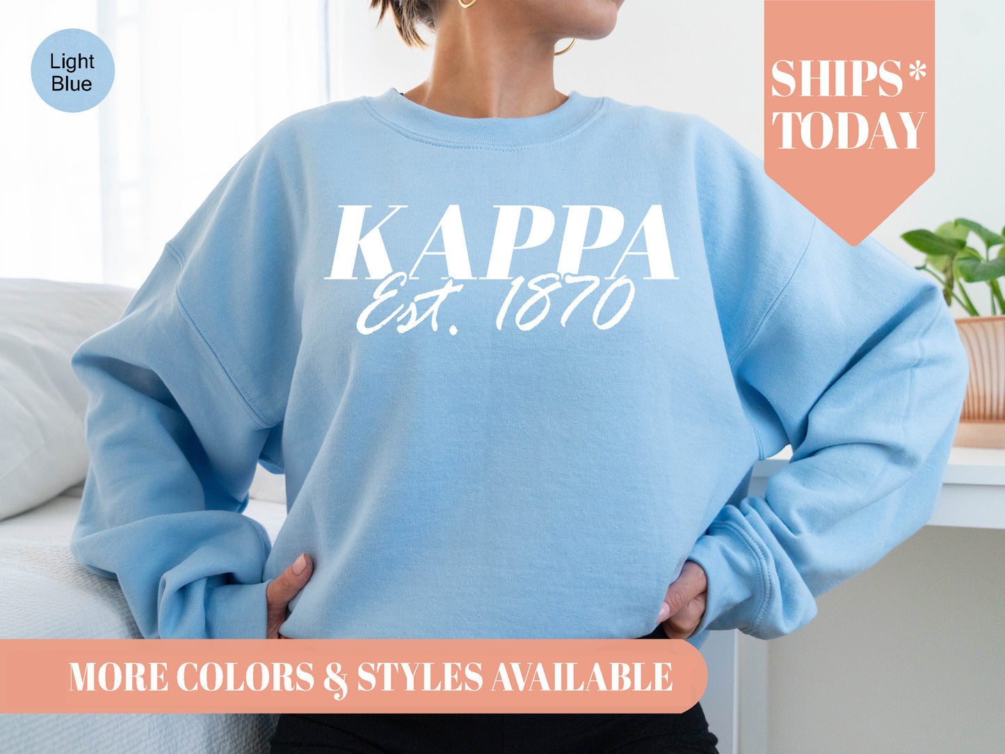 Kappa Kappa Gamma Mom Sorority Sweatshirt _ 30834g