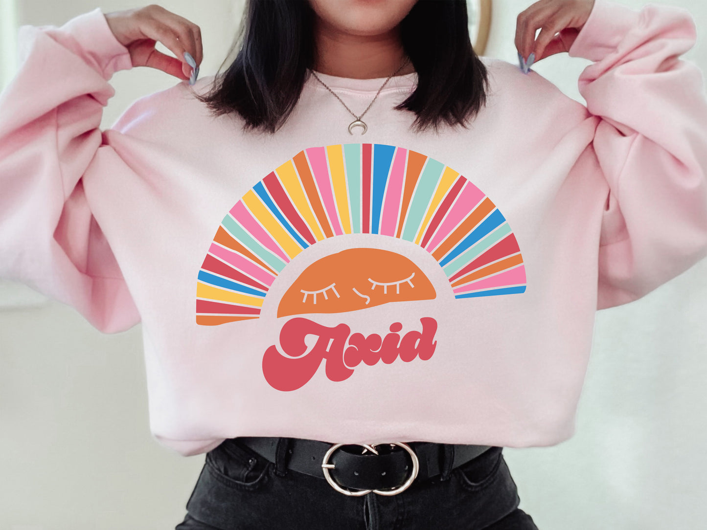 Alpha Xi Delta Sunshine Sorority Sweatshirt _ 3315g