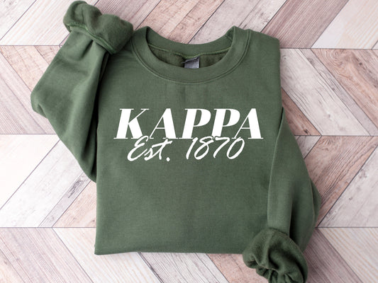 Kappa Kappa Gamma Mom Sorority Sweatshirt _ 30834g