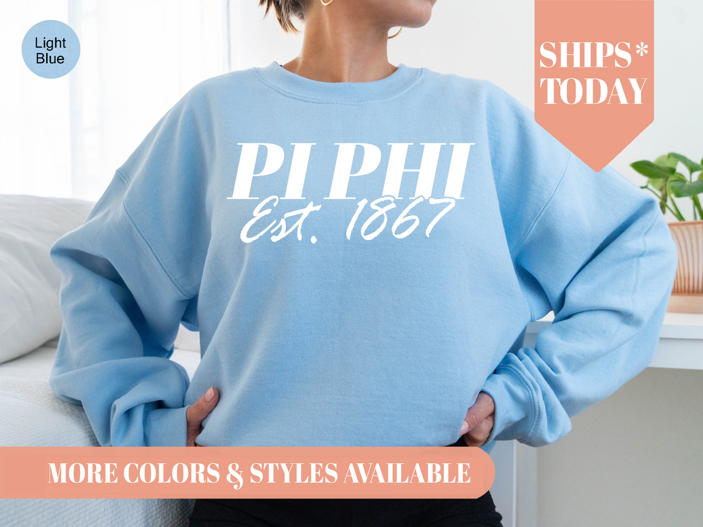 Pi Beta Phi Mom Sorority Sweatshirt _ 30837g