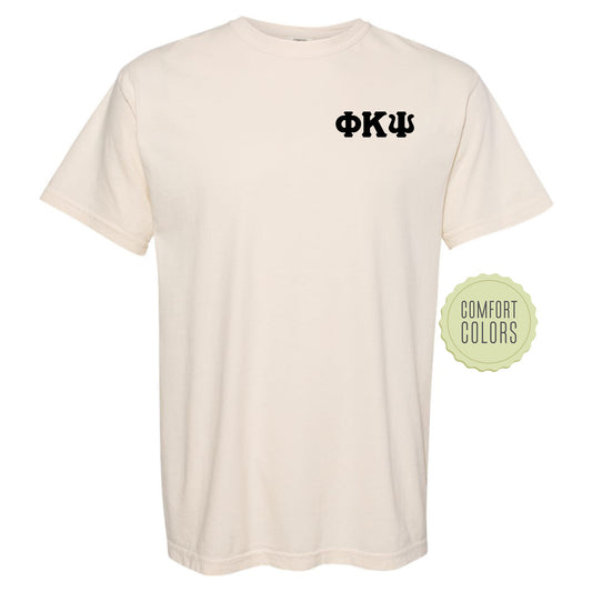 a white t - shirt with the words oku on it