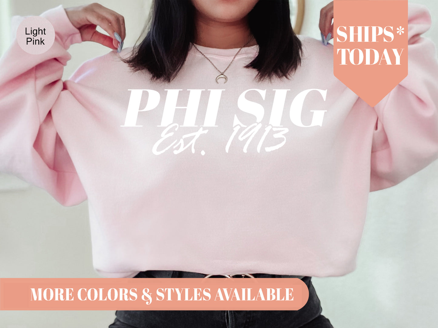 Phi Sigma Sigma Mom Sorority Sweatshirt _ 30836g