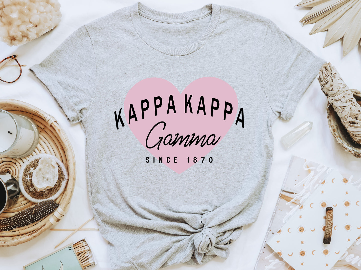 Kappa Delta Pretty in Pink Sorority T-shirt _ 456g