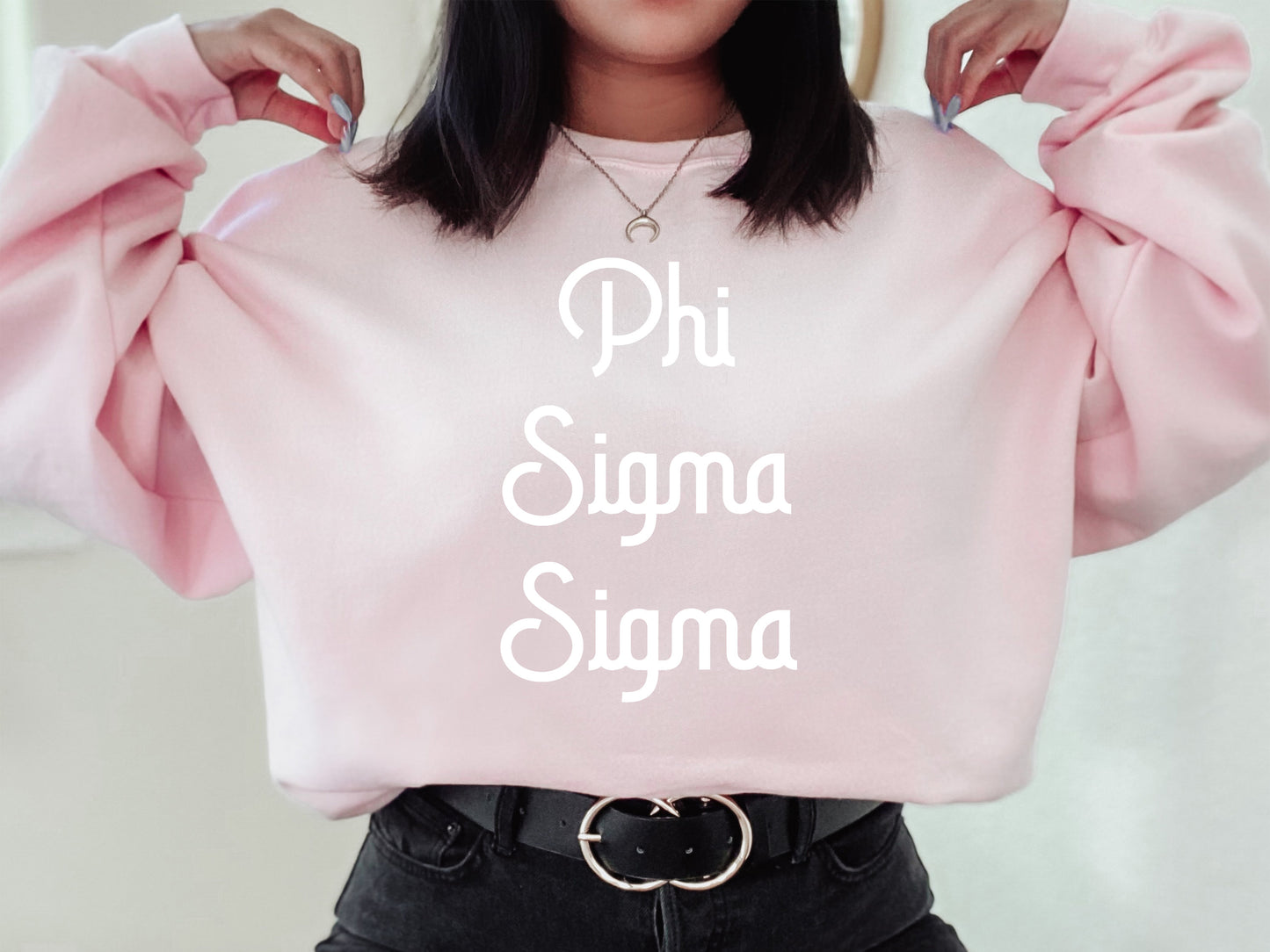 Phi Sigma Sigma All About That Pop Sorority Sweatshirt _ 2700g