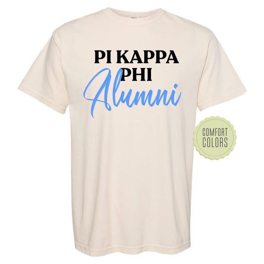 Pi Kappa Phi Alumni Comfort Colors Fraternity T-shirt _ 30779g