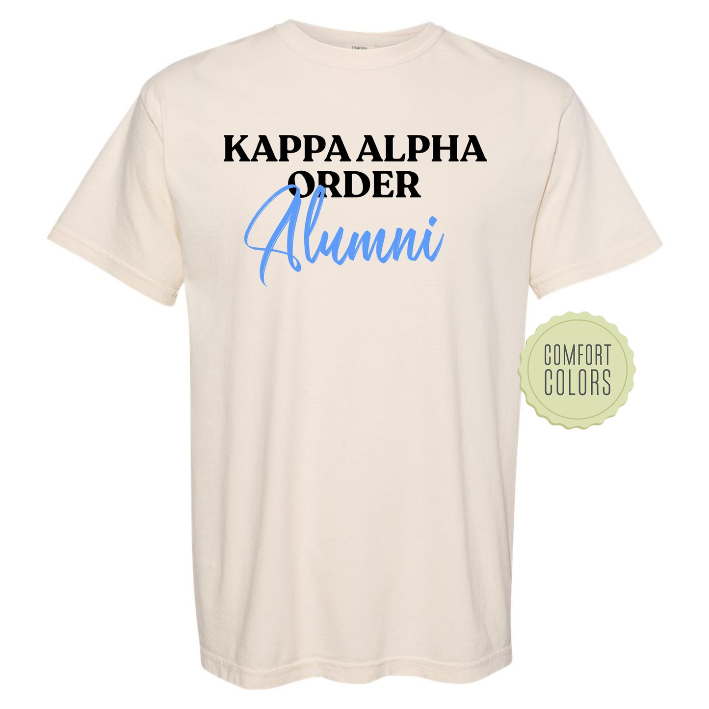 Kappa Alpha Order Alumni Comfort Colors Fraternity T-shirt _ 30771g