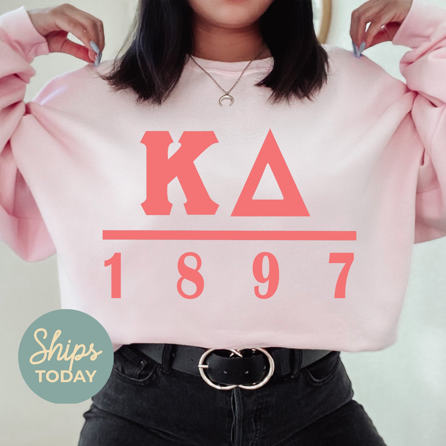 Kappa Delta Monochromatic Sorority Sweatshirt _ 30859g