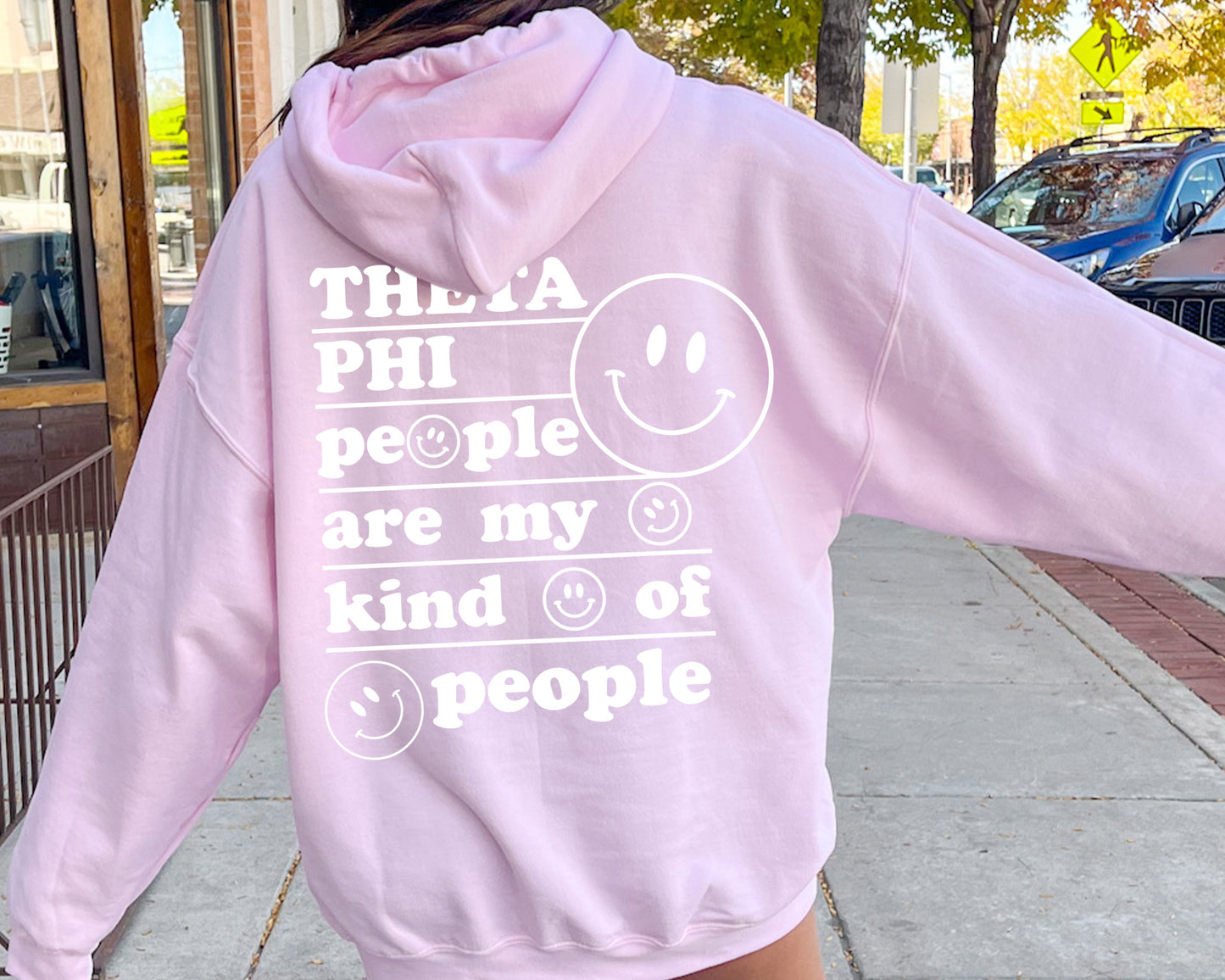 Theta Phi Alpha My Kind of People Sorority Hoodie _ 33282g