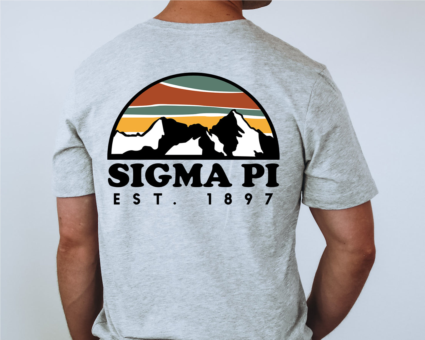 Sigma Pi Fraternal Summit Fraternity T-shirt _ 31670g