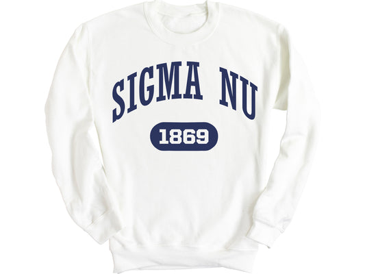 Sigma Nu Fraternal Arch Fraternity Sweatshirt _ 931g