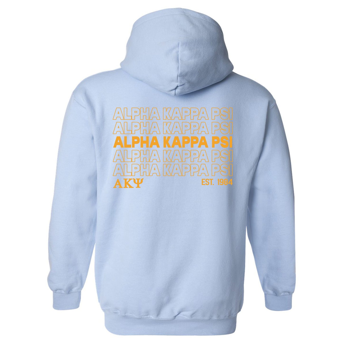 Alpha Kappa Psi Repeating Letters COED Hoodie _ 35584g
