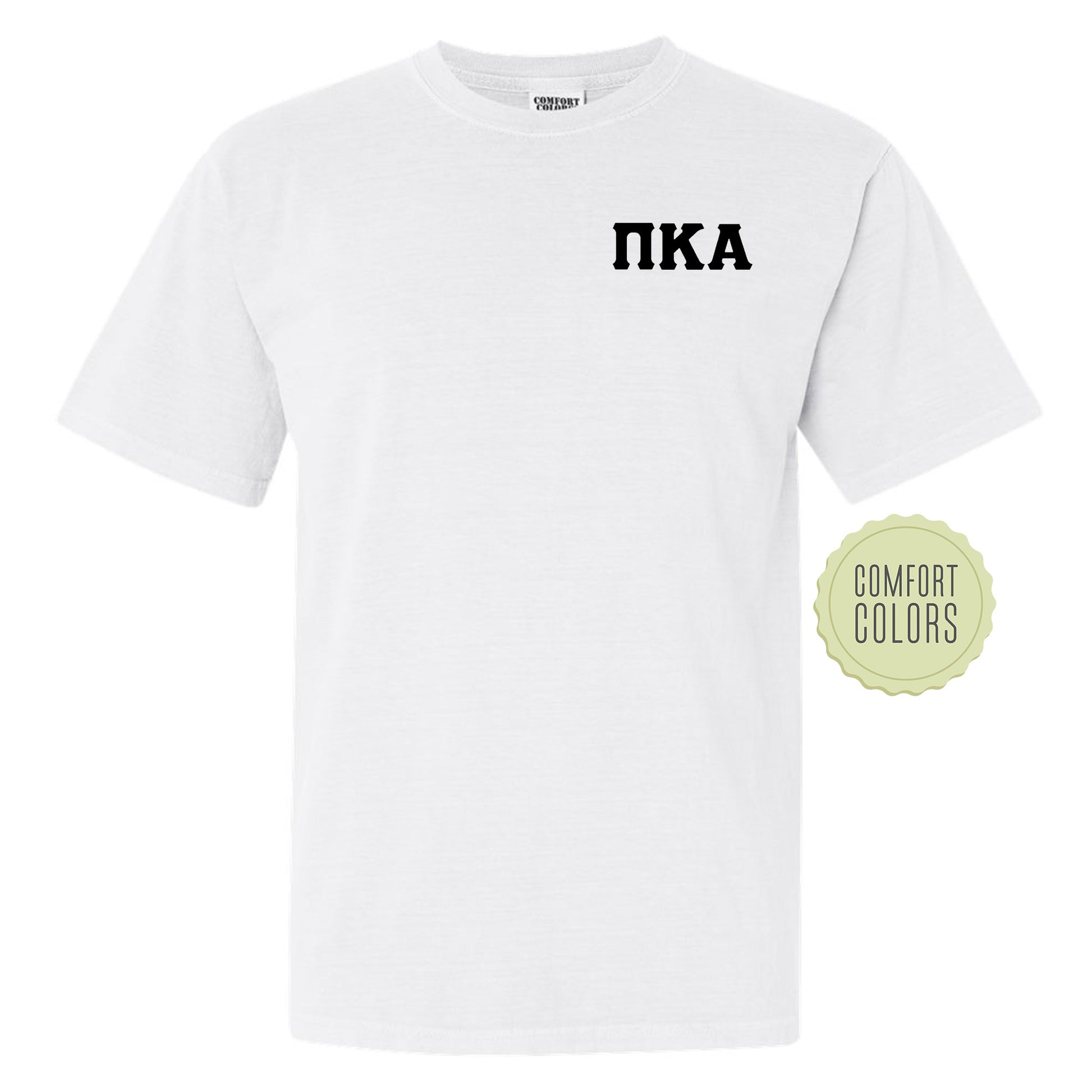a white t - shirt with the word ikea printed on it