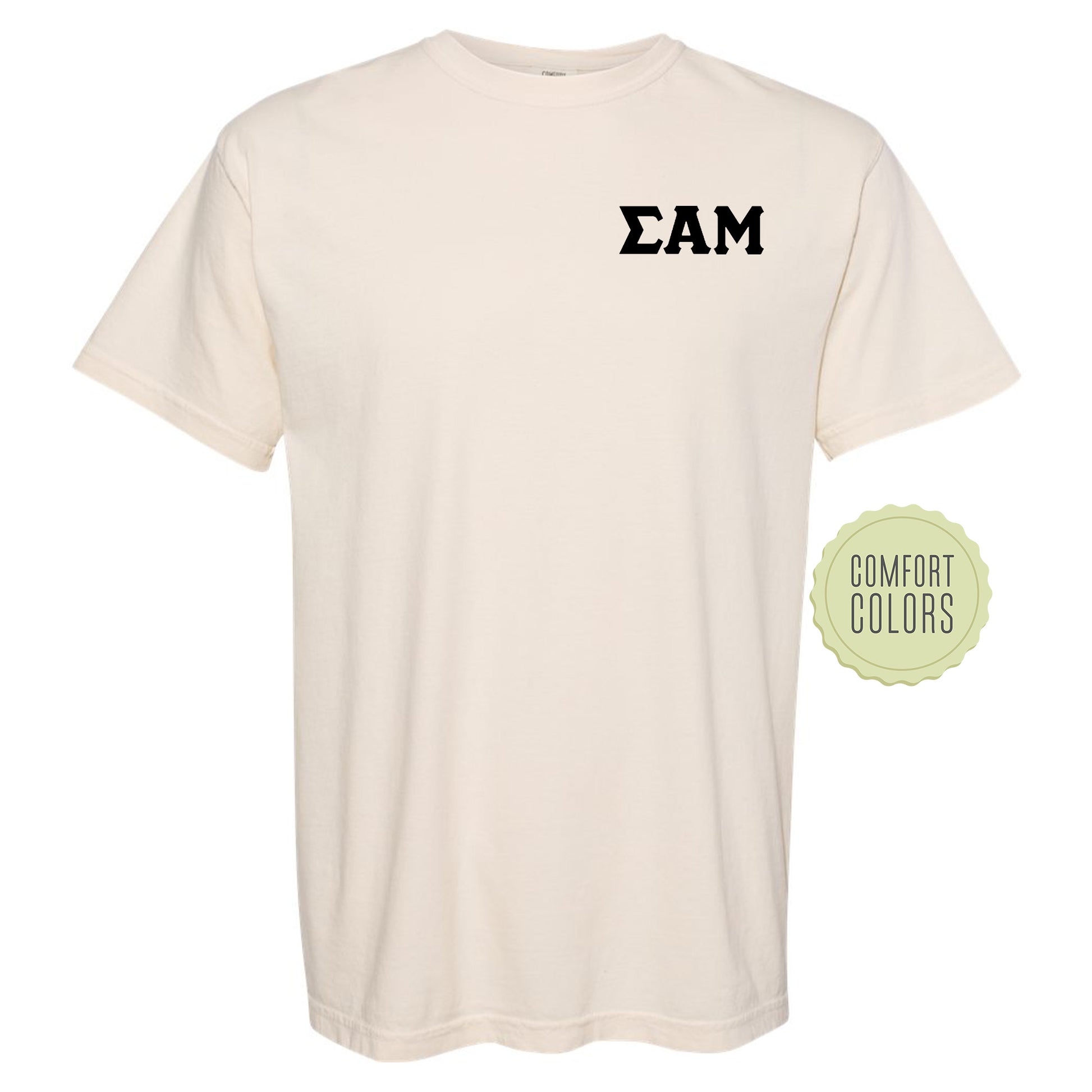 a white t - shirt with the word eam printed on it