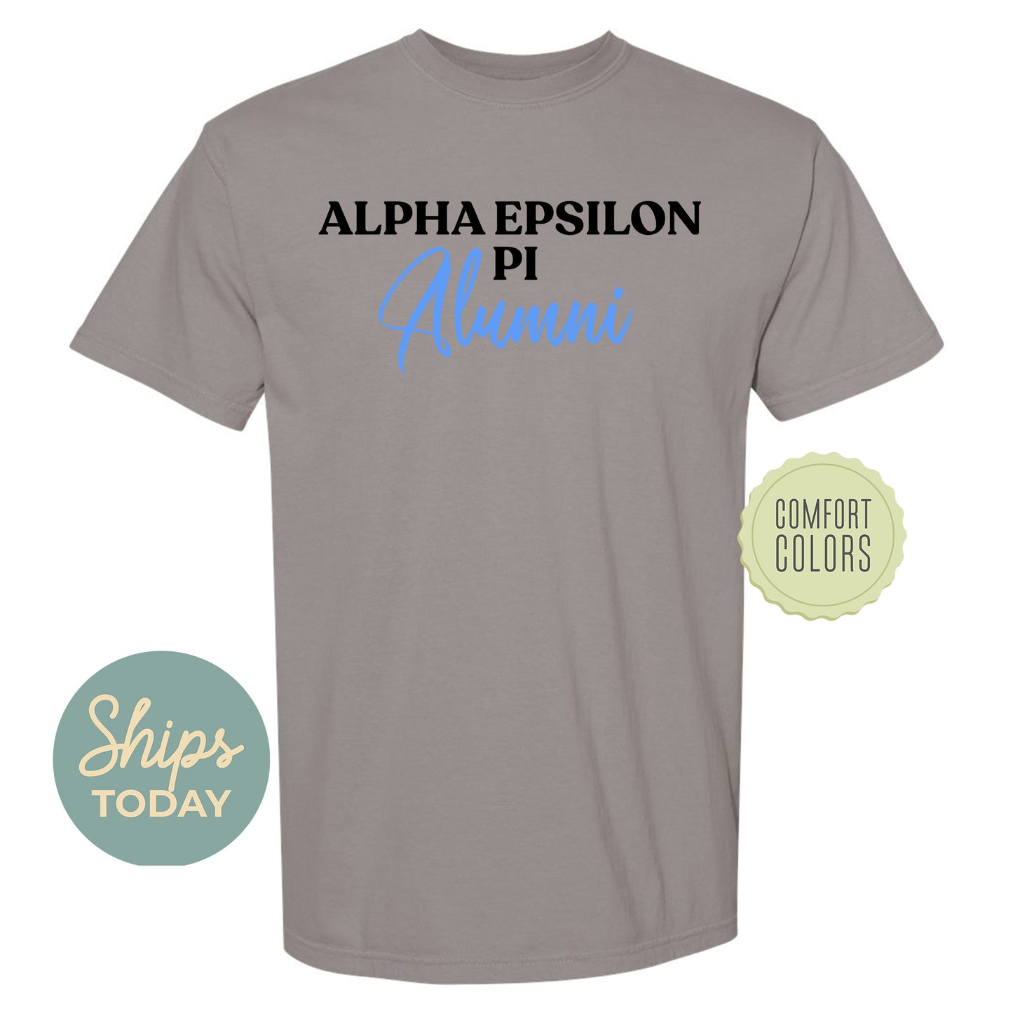 Alpha Epsilon Pi Alumni Comfort Colors Fraternity T-shirt _ 30760g