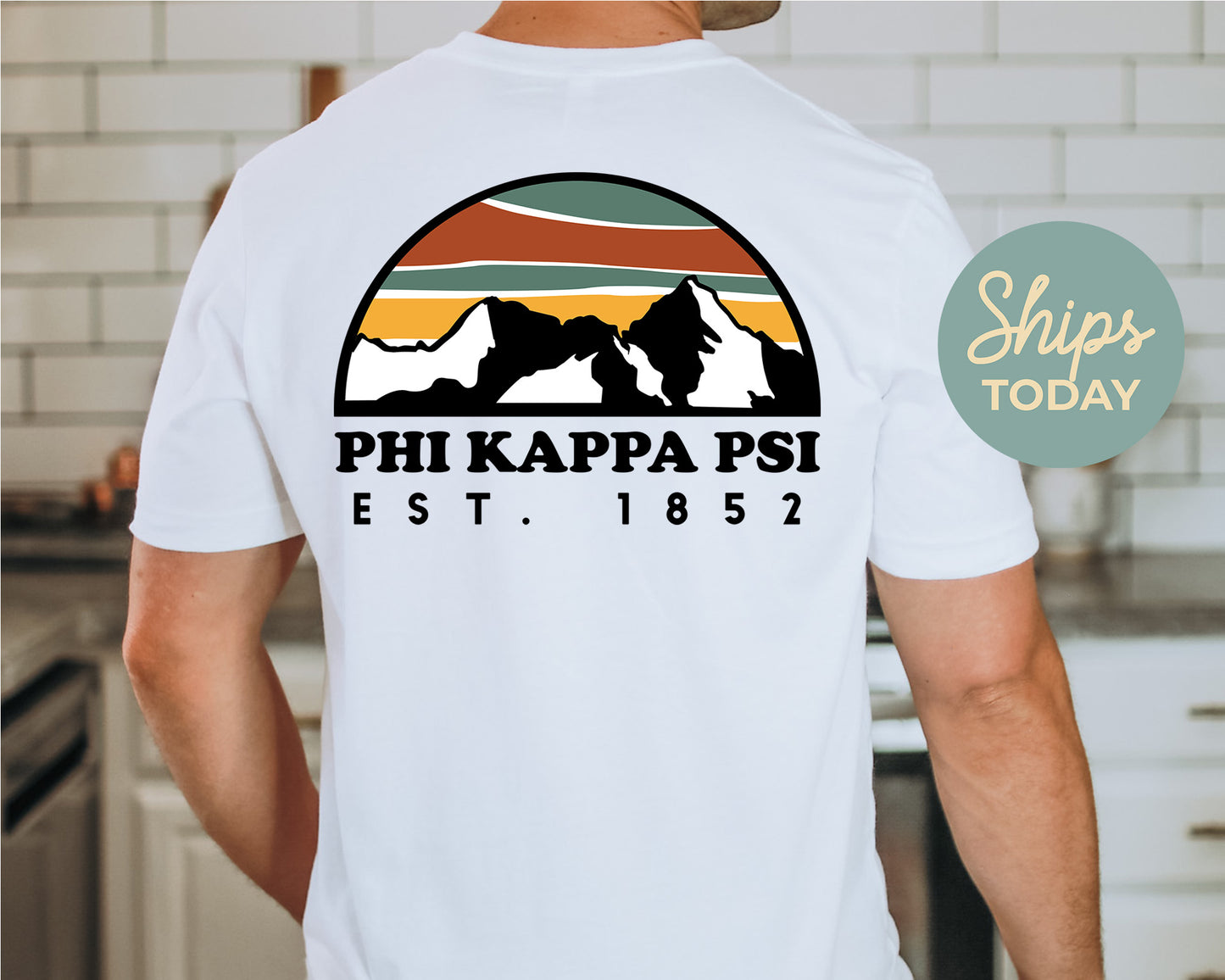 Phi Kappa Psi Fraternal Summit Fraternity T-shirt _ 31660g