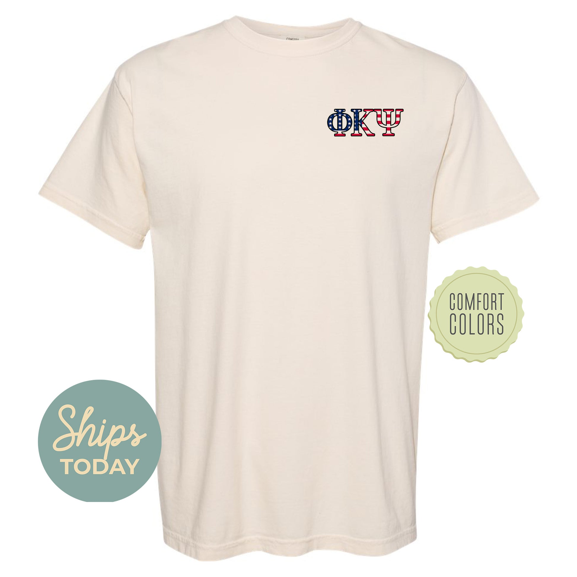 a white t - shirt with the words shop today on it