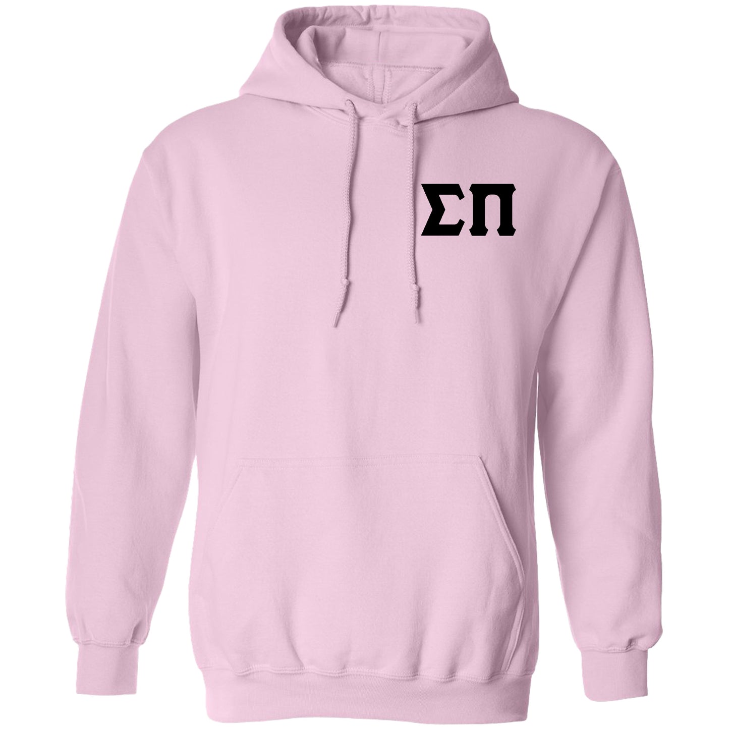 a pink hoodie with the letter k on it
